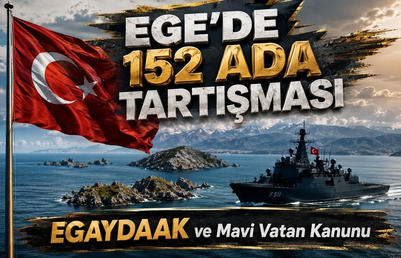 Ege'de 152 Ada Tartışması Yeniden Alevlendi: EGAYDAAK ve Mavi Vatan Kanunu Hazırlığı